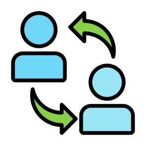 Customer Engagement, Marketing, Exchange, Interaction, User Engagement icon