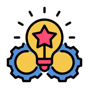 Innovation, Idea, Creative, Think Out Of The Box, Solution icon