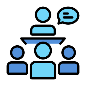 Mentoring, People, Communication, Meeting, Conference icon