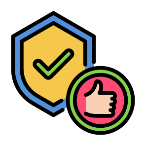 Reliable, Security, Hand, Value, Thumb Up  icon