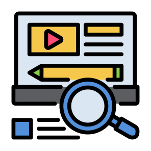 Content Optimization, Content, Optimization, Analysis, Research, Article icon