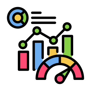 Metric Performance, Metric, Performance, Indicator, Progress, Analysis icon