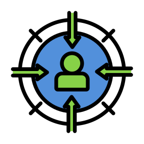 Target Audience, Target, Marketing, Customer, Targeting, Audience icon