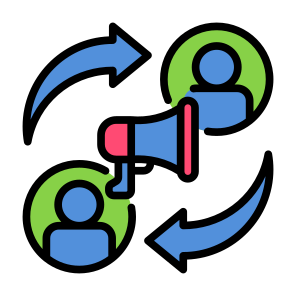 User Engagement, User, Engagement, Collaboration, Marketing, Promotion  icon
