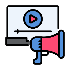 Video Marketing, Video, Marketing, Promotion, Digital, Campaign icon