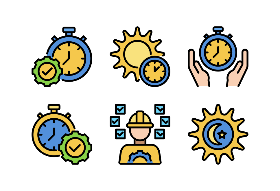 Time Management Large Set Preview