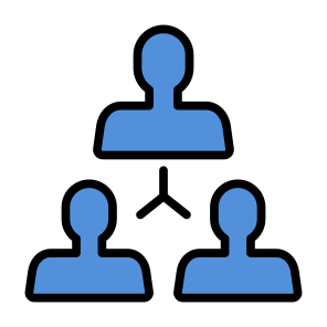 Coordination, Team Work, Workflow, Collaboration, Scheme icon