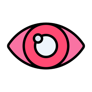 Eye, Body Parts, Anatomy, Ophthalmology, Optical  icon