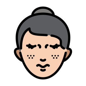 Freckles, Woman, Face, Spot, Skin  icon