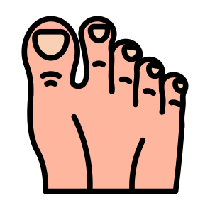 Toe, Foot, Toenail, Nail, Podiatry icon