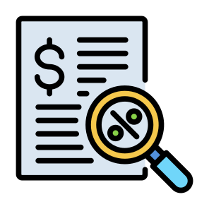 Audit, Tax, Report, Finance, Accountant, Accounting    icon