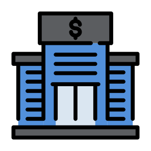 Bank, Buildings, Banking, Bank Account, Architecture And City  icon