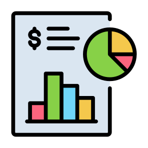 Business Report, Business, Document, Report, Analysis, Statistics   icon