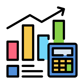 Investment Calculations, Investment, Calculation, Budget, Invest, Calculator    icon