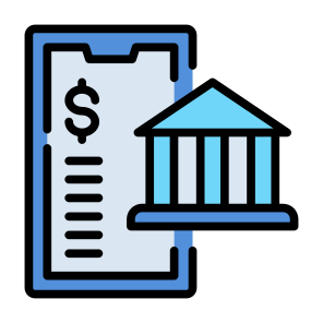 Online Banking, Mobile Banking, Online Payment, Internet Banking, Digital Money, Mobile Application  icon