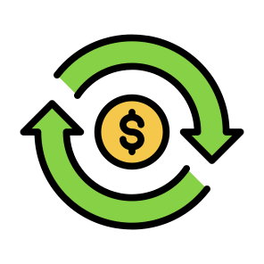 Process Transaction, Process, Transaction, Money, Transfer, Currency  icon