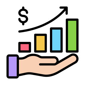 Profit, Investment, Growth, Statistics, Profit Up, Increase icon