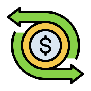 Transaction, Payment, Transfer, Bank Transfer, Money, Money Exchange icon