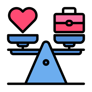 Balance, Work, Lifestyle, Portfolio, Quality Of Life  icon