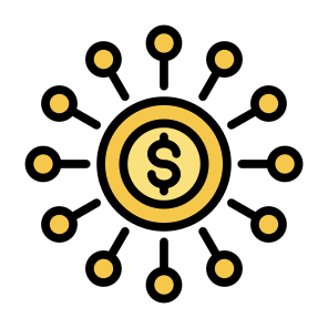 Connection, Networking, Transaction, Network, Money icon