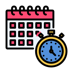 Daily Planning, Time And Date, Planning, Schedule, Date  icon