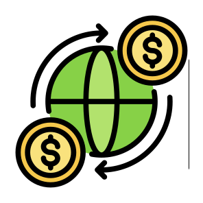 Global Economy, Circular Economy, Cash Flow, World Wide, Economy  icon