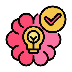 Mindset, Brain, Innovation, Thinking, Idea  icon