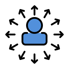 Multitasking, Efficiency, User, Skills, Performance  icon