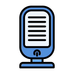 Voice Assistant, Microphone, Voice Recorder, Electronics, Technology  icon