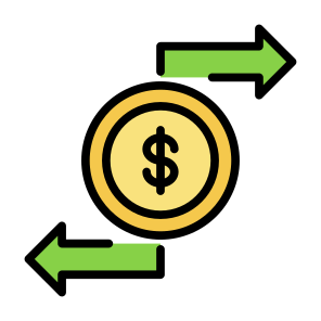 Cash Flow, Dollar, Financial, Currency, Money Flow, Cash Flow, Money, Flow, Cash  icon
