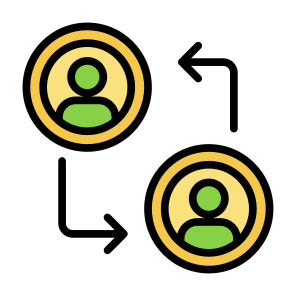 Peer To Peer, Peer, Change Management, Conversation, Change, Group, Business, Discussion, People icon