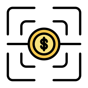 Qr Code, Money, Dollar, Scan, Payment, Qr, Code, Transaction, Banking  icon