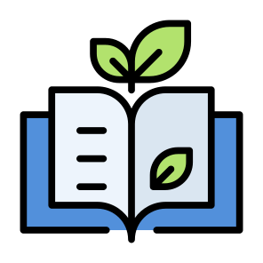 Eco Books, Ecology, Study, Guidebook, Education, Eco, Books icon