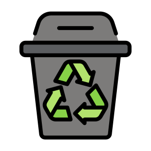 Recycle Bin, Recycling, Waste, Trash, Ecology, Bin icon