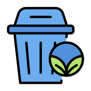 Recycle, Garbage, Ecology And Environment, Ecology, Green, Trash Bin, Leaf, Bin icon