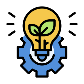 Save Energy, Light Bulb, Sustainable Energy, Ecology, Environment, Green Energy icon