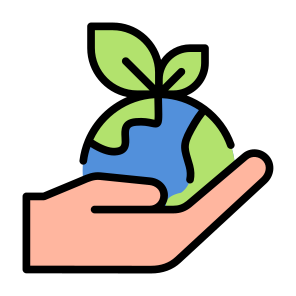 Save The World, World, Planting, Growth, Development, Eco Friendly, Sustainable, Environmentalism icon