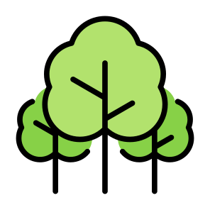 Trees, Forest, Landscape, Woodland, Woods, Ecology And Environment, Pines icon