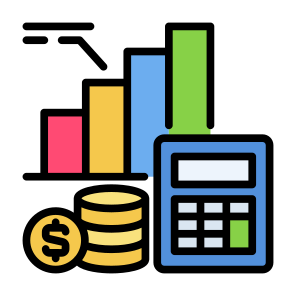 Financials, Data, Earnings, Calculation, Statements, Reports icon