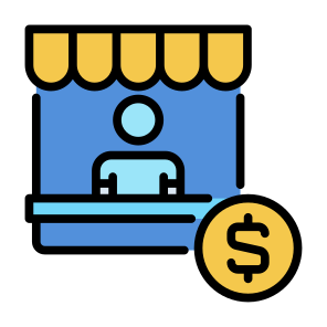 Seller, Vendor, Dealer, Salesperson, Merchant, Supplier icon