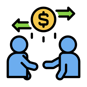 Transaction, Deal, Process, Exchange, Payment, Trade icon