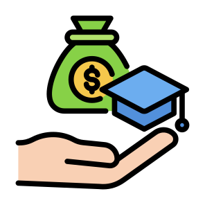 Endowment, Money, Student, Study, Scholarship icon