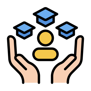 Loyalty,  Graduation, Student, Scholarship, Dedication icon