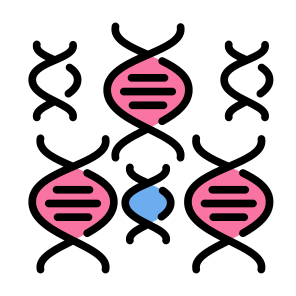 Dna, Biology, Dna Structure, Science, Genetical, Deoxyribonucleic Acid, Healthcare, Medical, Education icon
