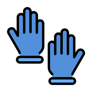 Glove, Gloves, Hand, Protection, Safety, Healthcare, Medical icon