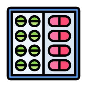 Medicine, Drug, Tablets, Pills, Pharmacy, Healthcare, Medical  icon