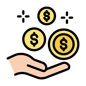 Benefit,  Reward, Investment, Income, Profit icon