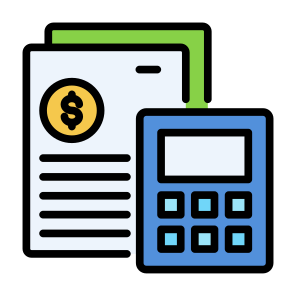 Budgeting, Money, Cost, Tax,  Expenses icon