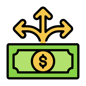 Expend, Money, Cash, Flexibility, Expend icon