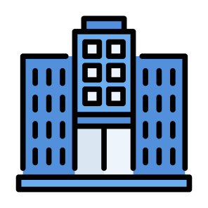 Firm, Construction, Office, Building, Company icon